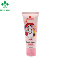 D35mm girl hand cream plastic tube 50ml